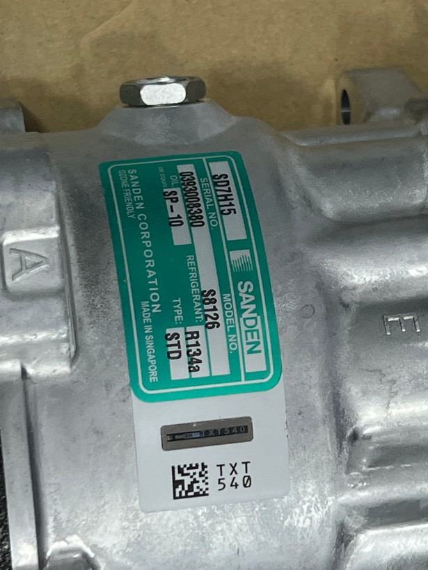 کمپرسور 709 ساندن سنگاپوری اصلی