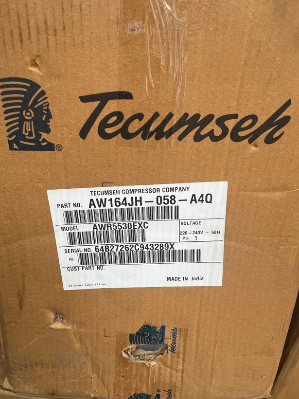 کمپرسور پیستونی AW5530 تکامسه هندی 24 هزار tecumseh