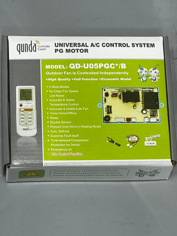 برد کولر گازی QUNDA مدل QD-U05PGC