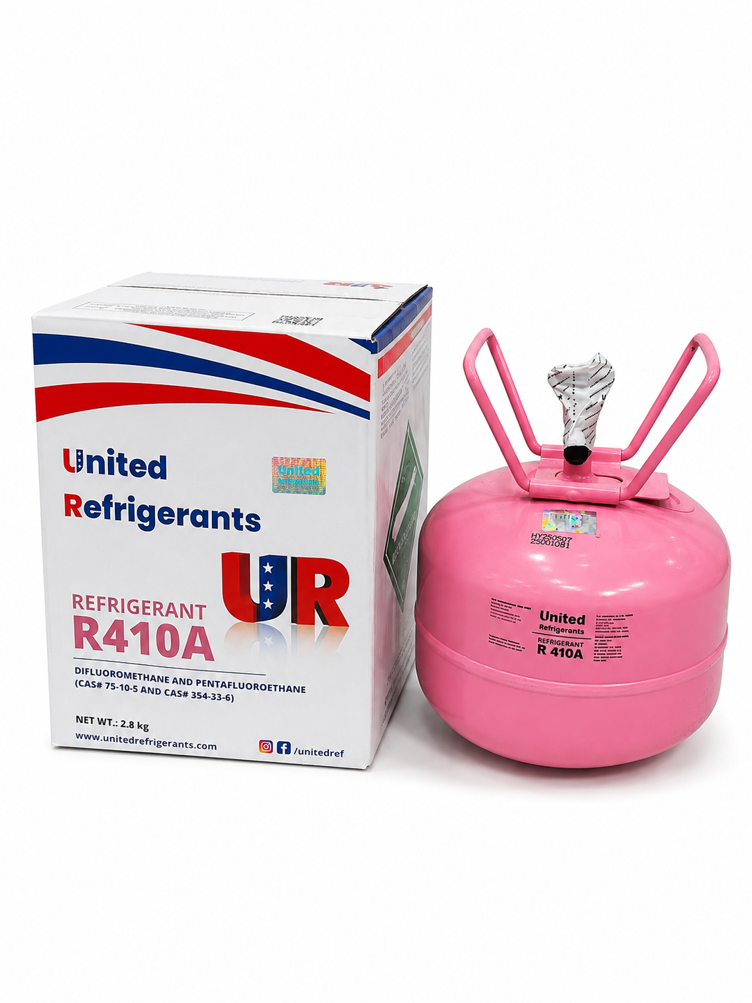گاز سه کیلویی R410 یونایتد UNITED
